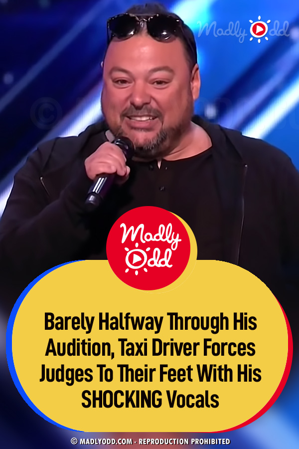 Barely Halfway Through His Audition, Taxi Driver Forces Judges To Their Feet With His SHOCKING Vocals