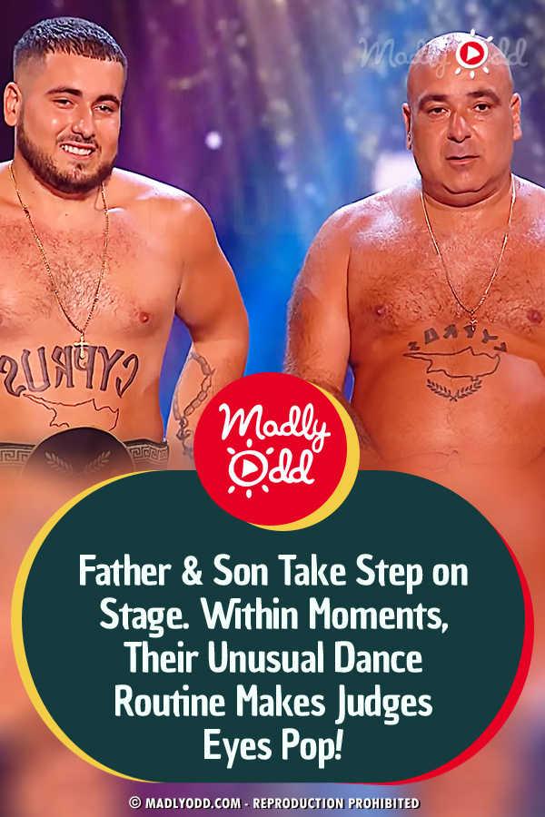 Father & Son Take Step on Stage. Within Moments, Their Unusual Dance Routine Makes Judges\' Eyes Pop!