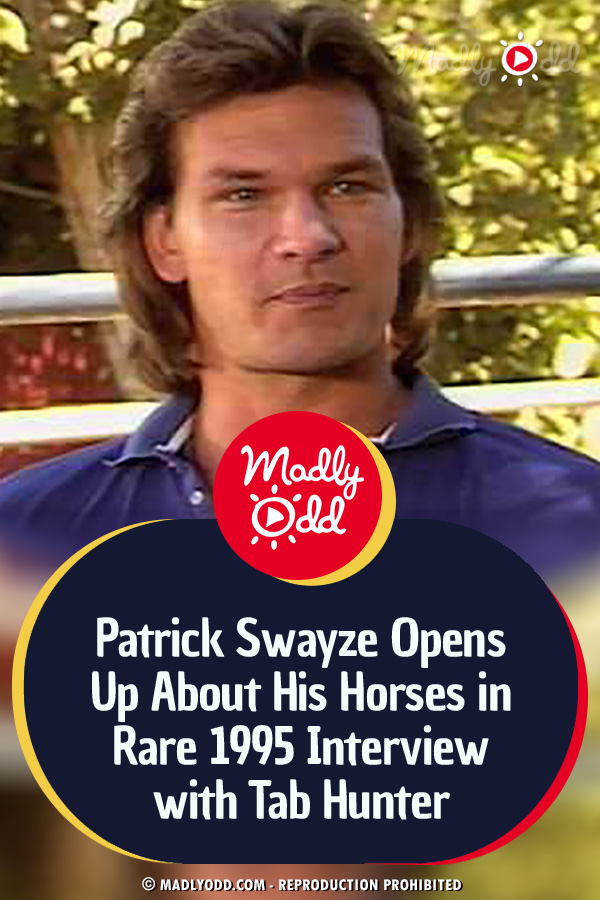 Patrick Swayze Opens Up About His Horses in Rare 1995 Interview with Tab Hunter