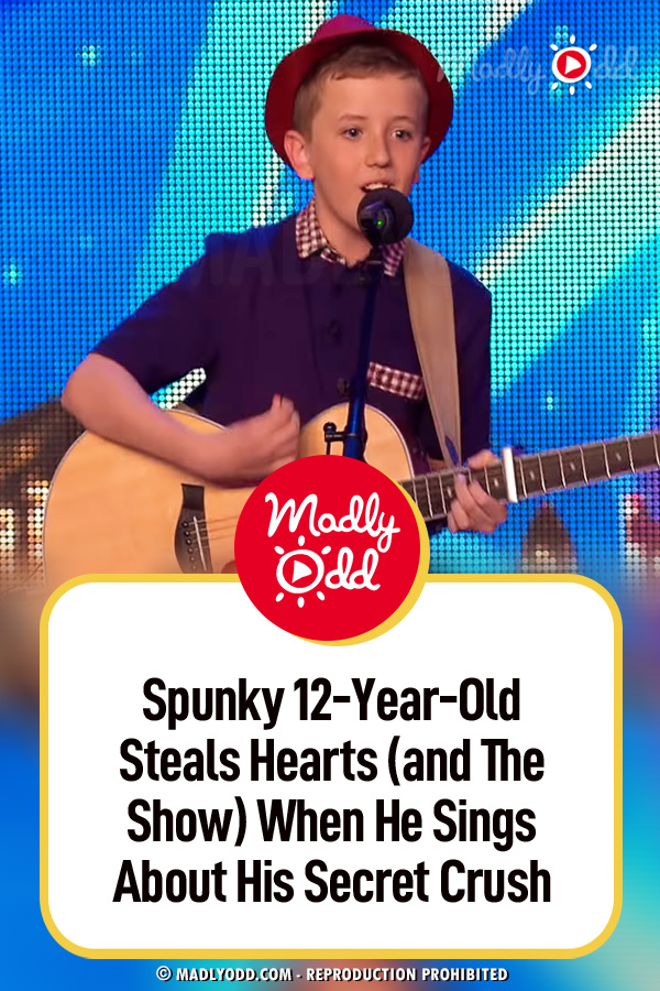 Spunky 12-Year-Old Steals Hearts (and The Show) When He Sings About His Secret Crush