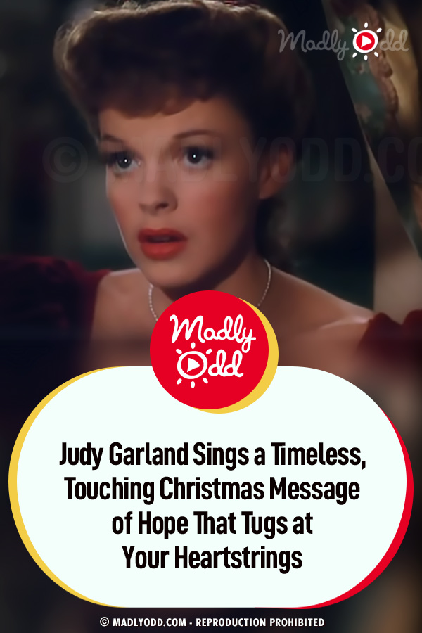 Judy Garland Sings a Timeless, Touching Christmas Message of Hope That Tugs at Your Heartstrings