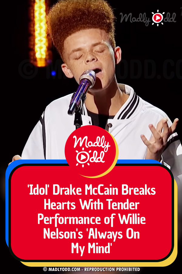 \'Idol\' Drake McCain Breaks Hearts With Tender Performance of Willie Nelson\'s \'Always On My Mind\'