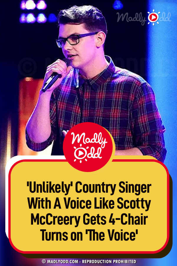 \'Unlikely\' Country Singer With A Voice Like Scotty McCreery Gets 4-Chair Turns on \'The Voice\'