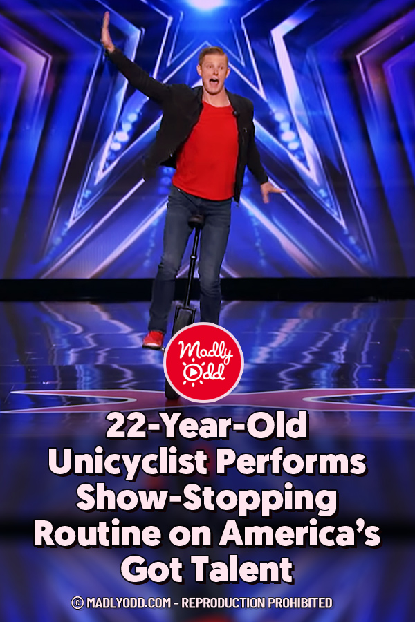 22-Year-Old Unicyclist Performs Show-Stopping Routine on America’s Got Talent