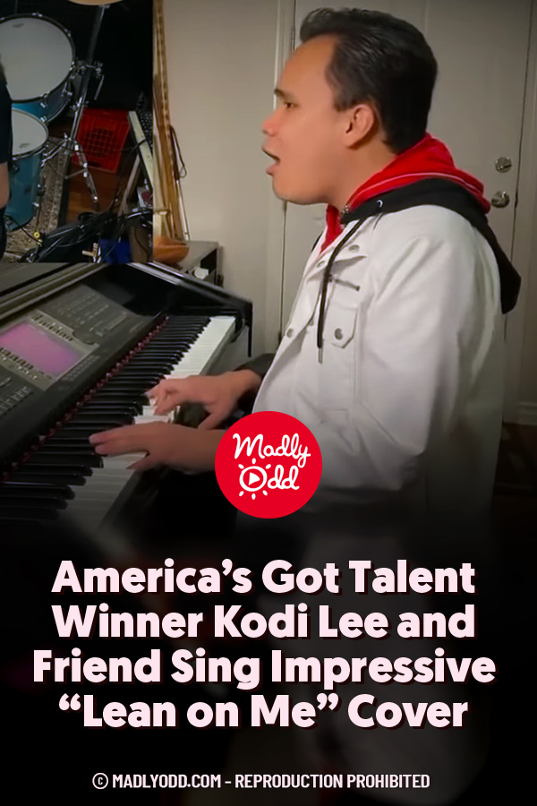 America’s Got Talent Winner Kodi Lee and Friend Sing Impressive “Lean on Me” Cover