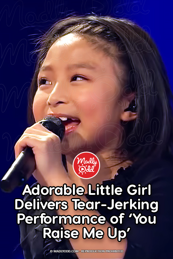 Adorable Little Girl Delivers Tear-Jerking Performance of ‘You Raise Me Up’