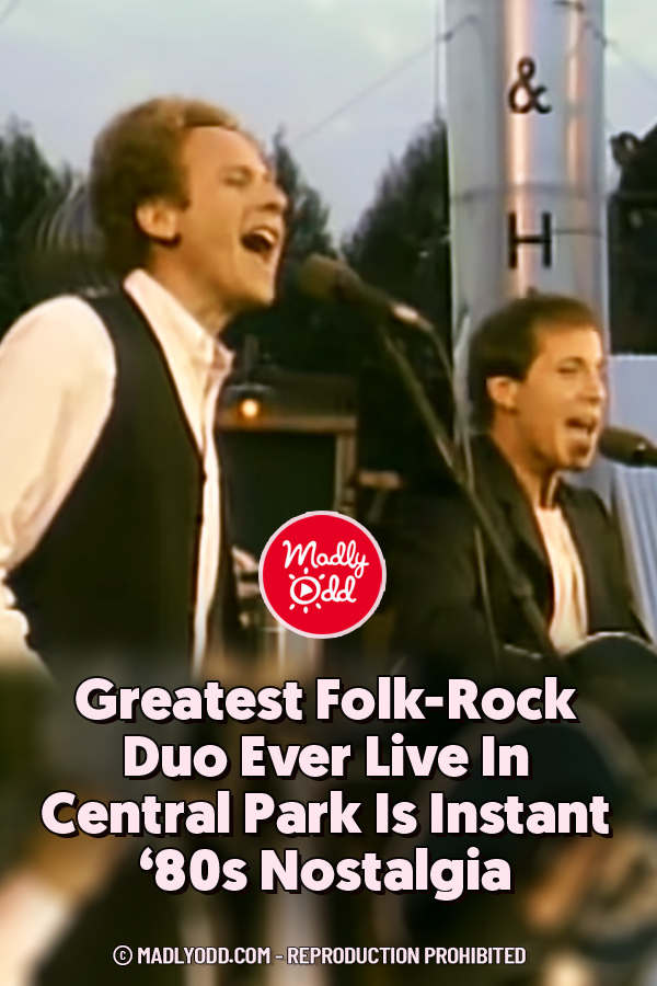 Greatest Folk-Rock Duo Ever Live In Central Park Is Instant ‘80s Nostalgia