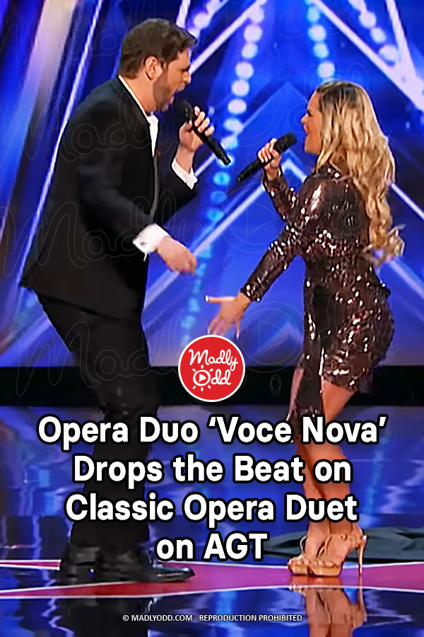 Opera Duo ‘Voce Nova’ Drops the Beat on Classic Opera Duet on AGT