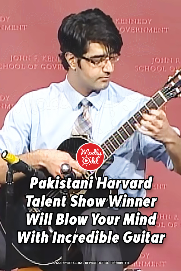 Pakistani Harvard Talent Show Winner Will Blow Your Mind With Incredible Guitar