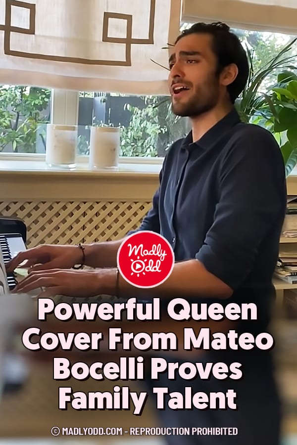 Powerful Queen Cover From Mateo Bocelli Proves Family Talent