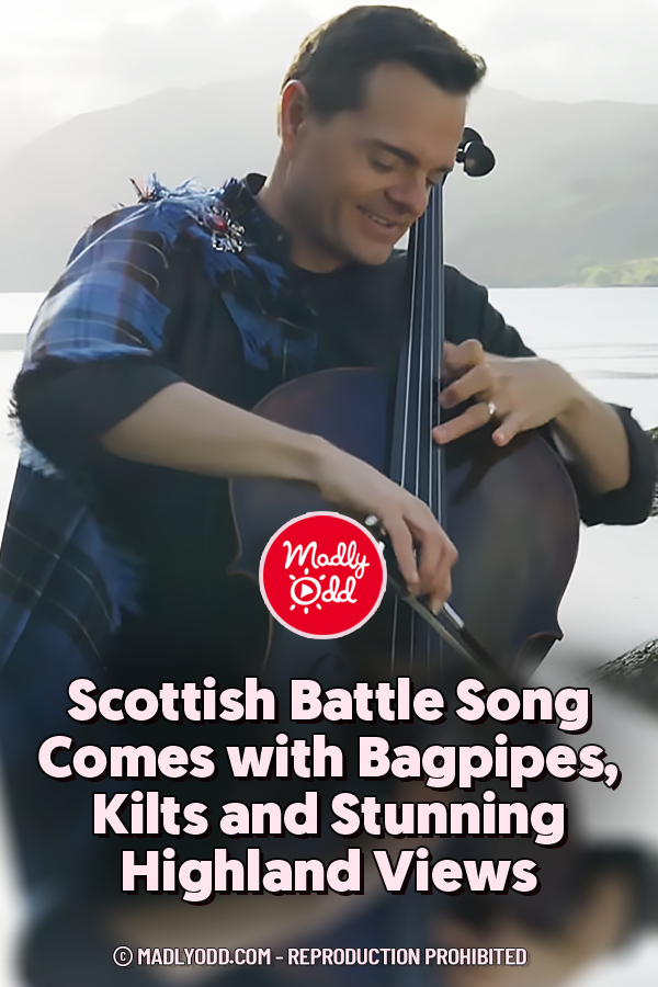 Scottish Battle Song Comes with Bagpipes, Kilts and Stunning Highland Views