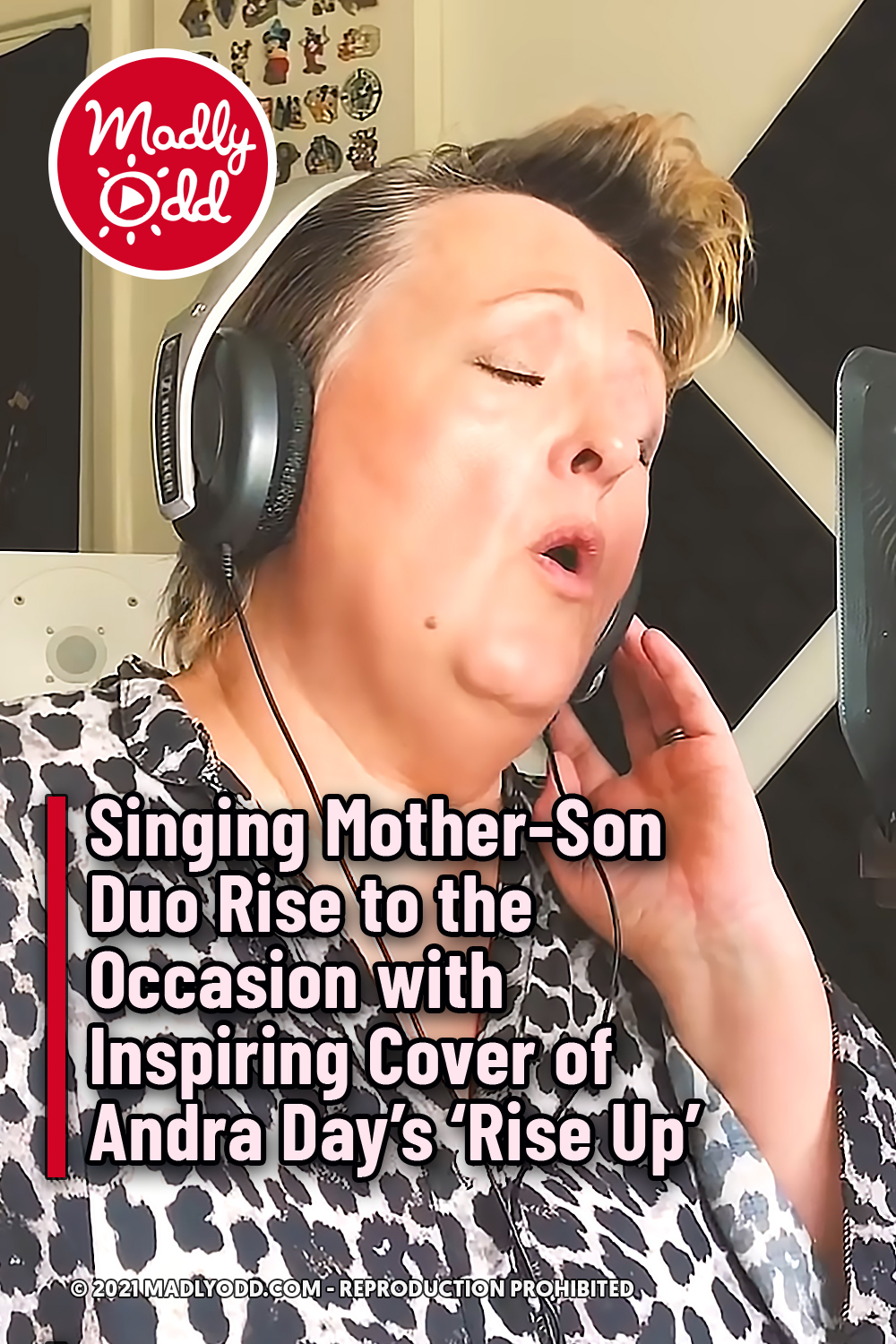 Singing Mother-Son Duo Rise to the Occasion with Inspiring Cover of Andra Day’s ‘Rise Up’