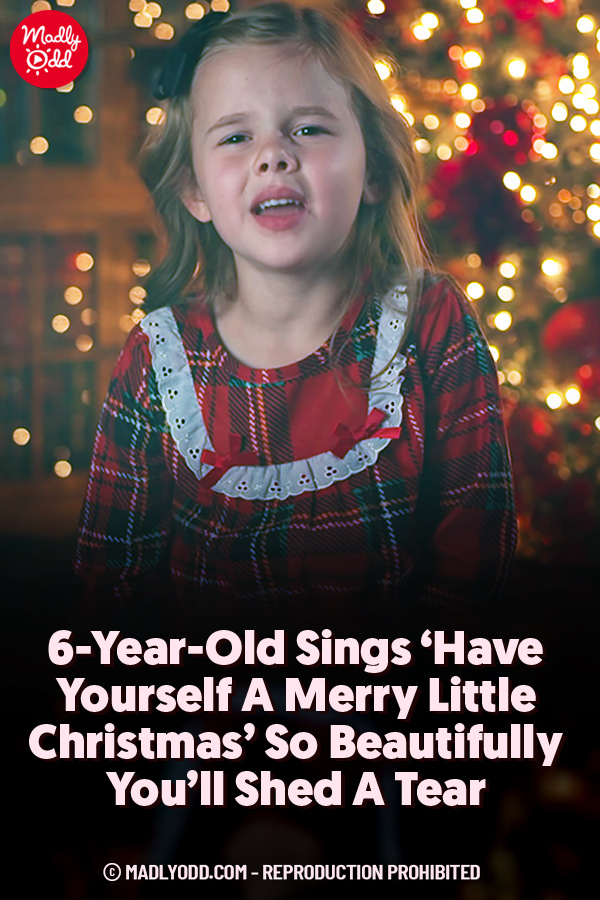 6-Year-Old Sings ‘Have Yourself A Merry Little Christmas’ So Beautifully You’ll Shed A Tear