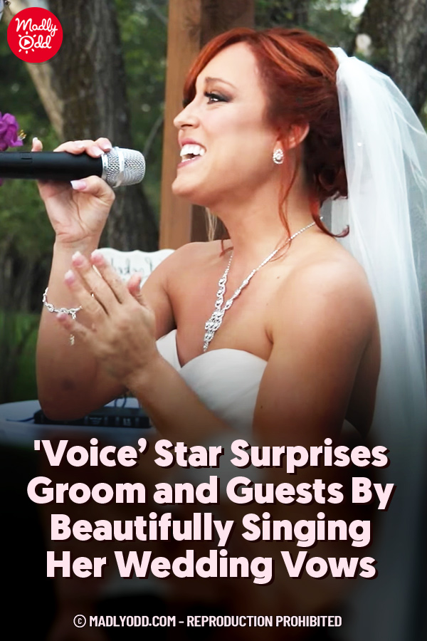 \'Voice’ Star Surprises Groom and Guests By Beautifully Singing Her Wedding Vows