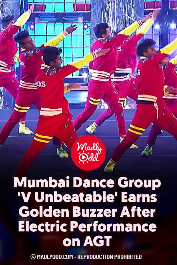 Mumbai Dance Group \'V Unbeatable\' Earns Golden Buzzer After Electric Performance on AGT