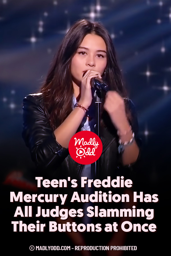 Teen\'s Freddie  Mercury Audition Has All Judges Slamming Their Buttons at Once