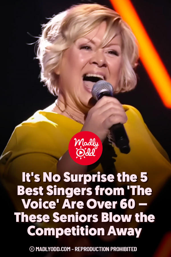 It\'s No Surprise the 5 Best Singers from \'The Voice\' Are Over 60 – These Seniors Blow the Competition Away