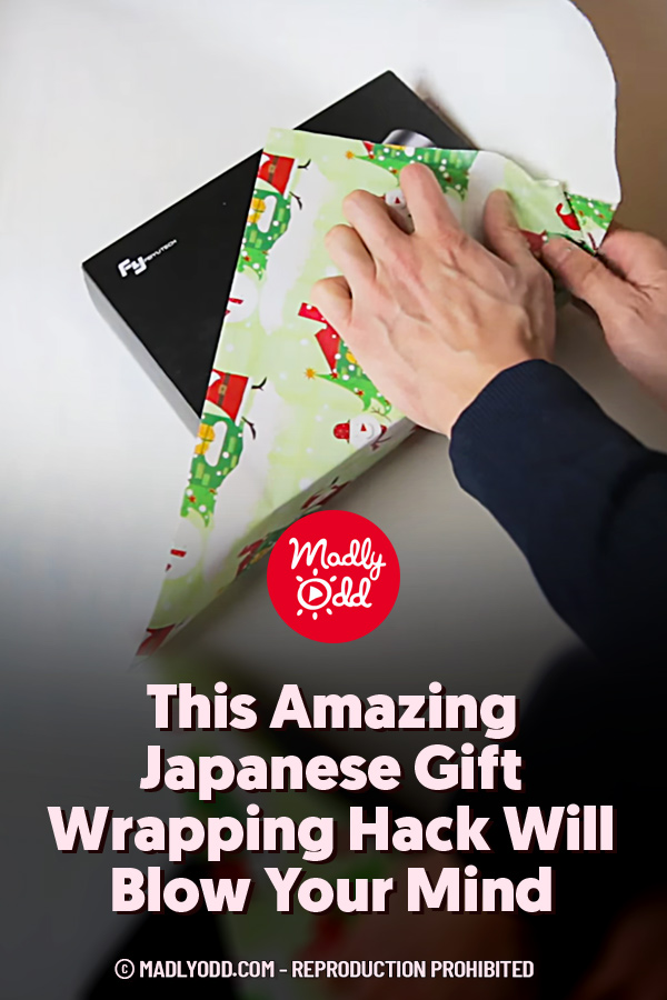 This Amazing Japanese Gift Wrapping Hack Will Blow Your Mind