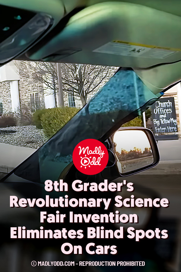 8th Grader\'s Revolutionary Science Fair Invention Eliminates Blind Spots On Cars