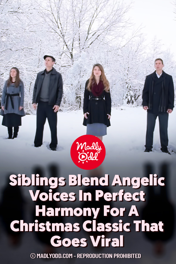 Siblings Blend Angelic Voices In Perfect Harmony For A Christmas Classic That Goes Viral