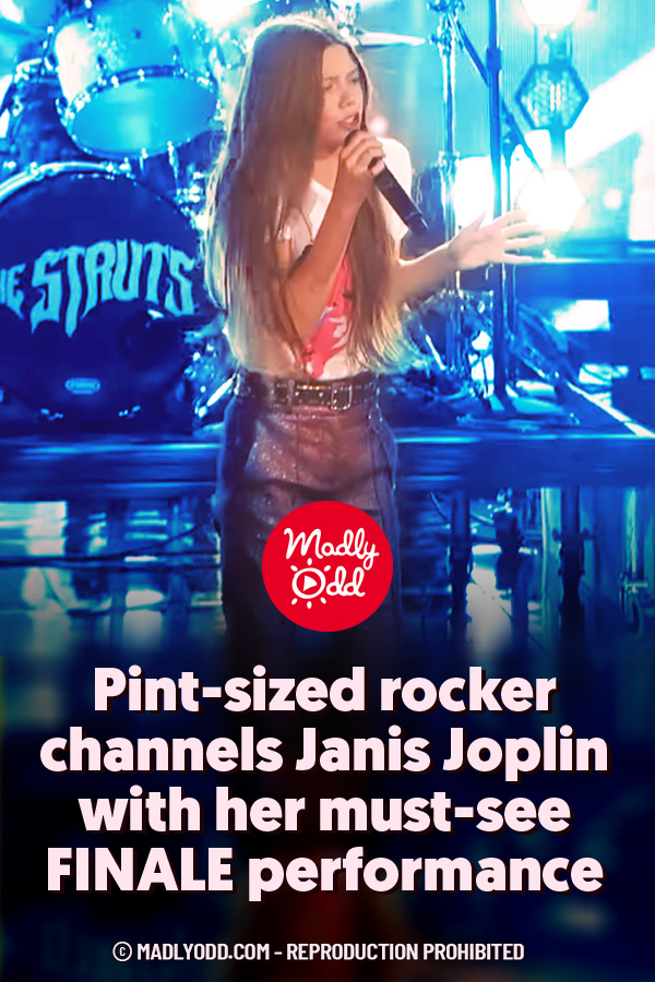 Pint-Sized Rocker Channels Janis Joplin With Her Must-See Finale Performance