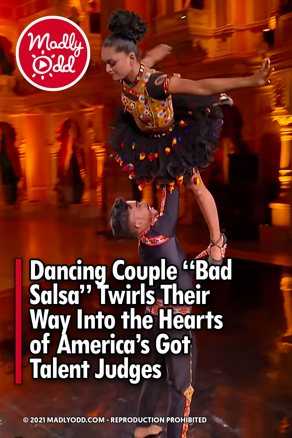 Dancing Couple “Bad Salsa” Twirls Their Way Into the Hearts of America’s Got Talent Judges