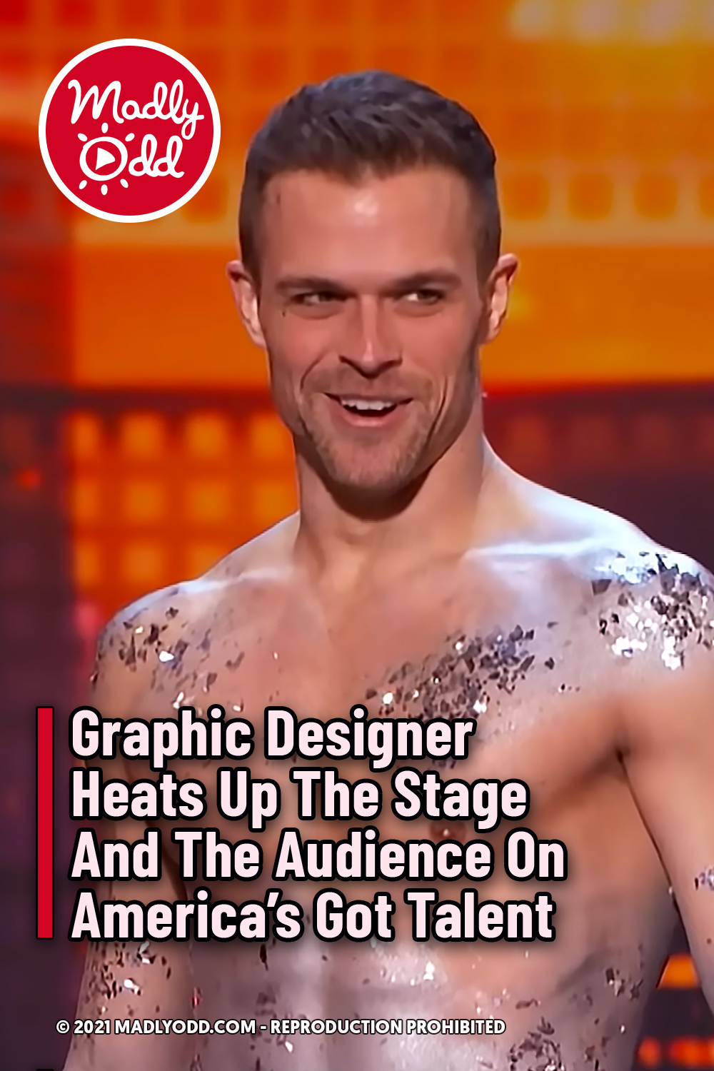 Graphic Designer Heats Up The Stage And The Audience On America\'s Got Talent