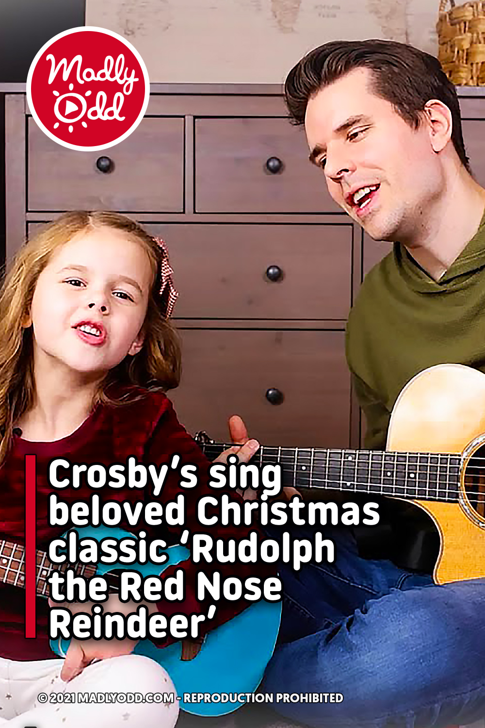 Crosby’s sing beloved Christmas classic ‘Rudolph the Red Nose Reindeer’