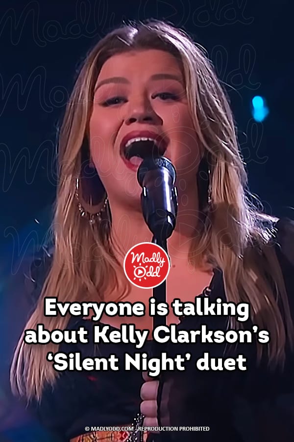 Everyone is talking about Kelly Clarkson’s ‘Silent Night’ duet