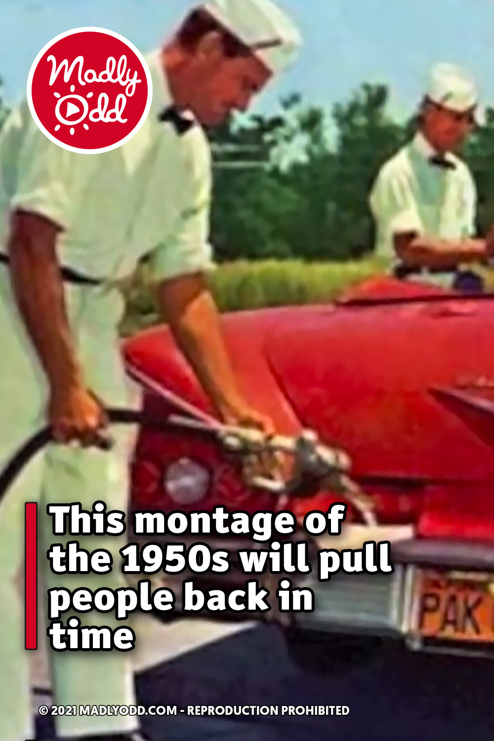 This montage of the 1950s will pull people back in time