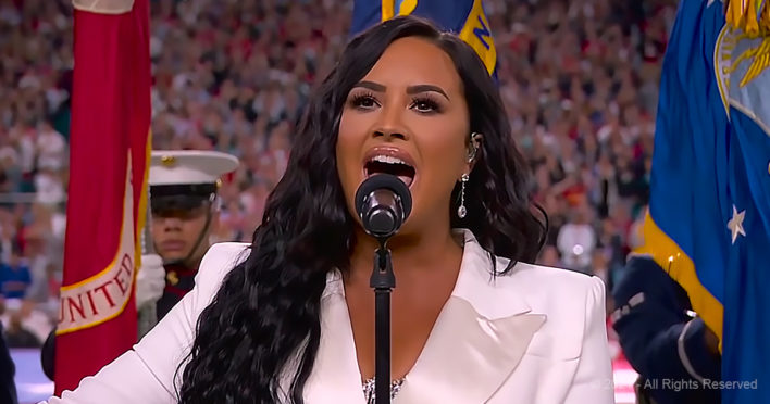 Demi Lovato nails the ‘Star Spangled Banner’ at Super Bowl LIV (and ...