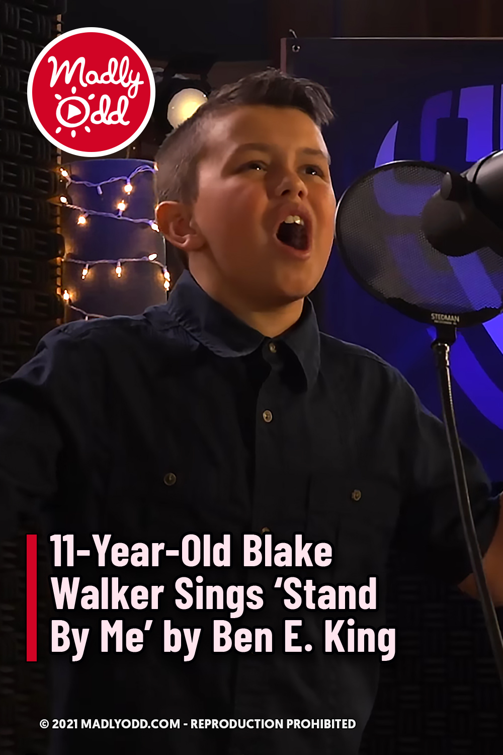11-Year-Old Blake Walker Sings \'Stand By Me\' by Ben E. King