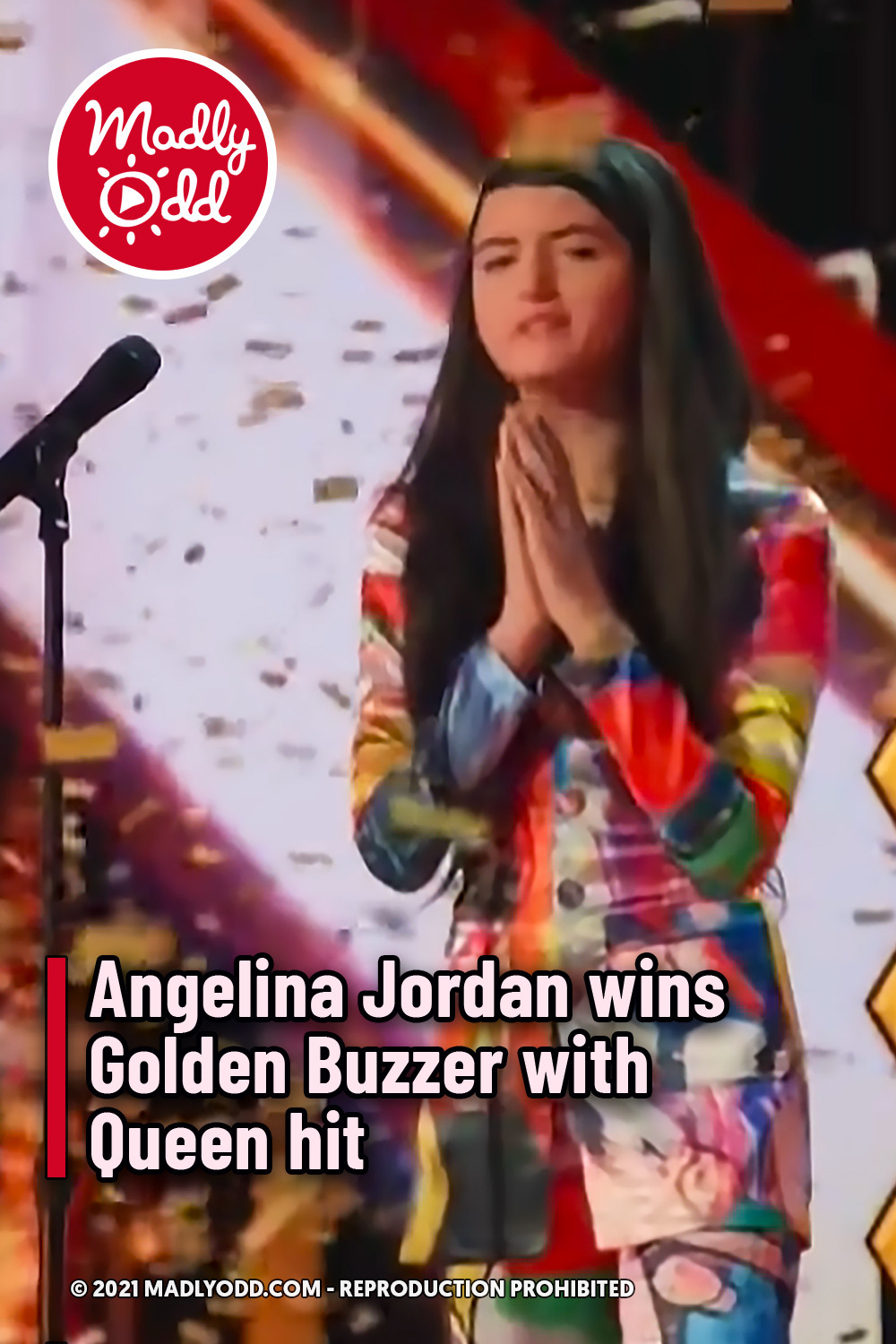 Angelina Jordan wins Golden Buzzer with Queen hit