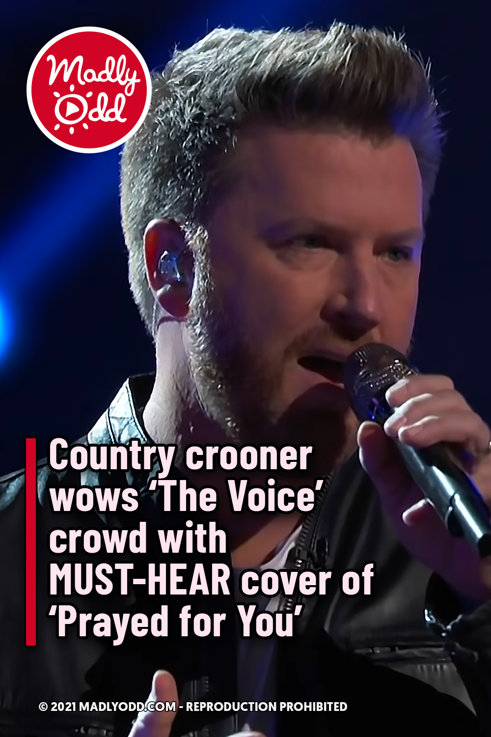 Country crooner wows ‘The Voice’ crowd with MUST-HEAR cover of ‘Prayed for You’