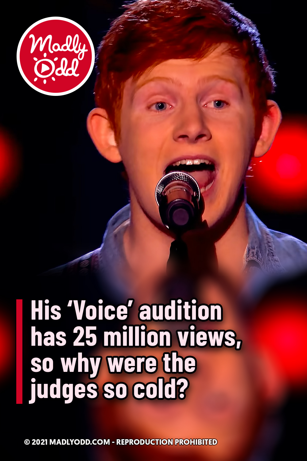 His ‘Voice’ audition has 25 million views, so why were the judges so cold?