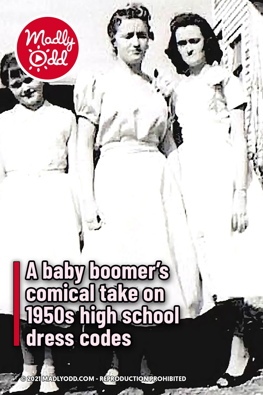 A baby boomer’s comical take on 1950s high school dress codes