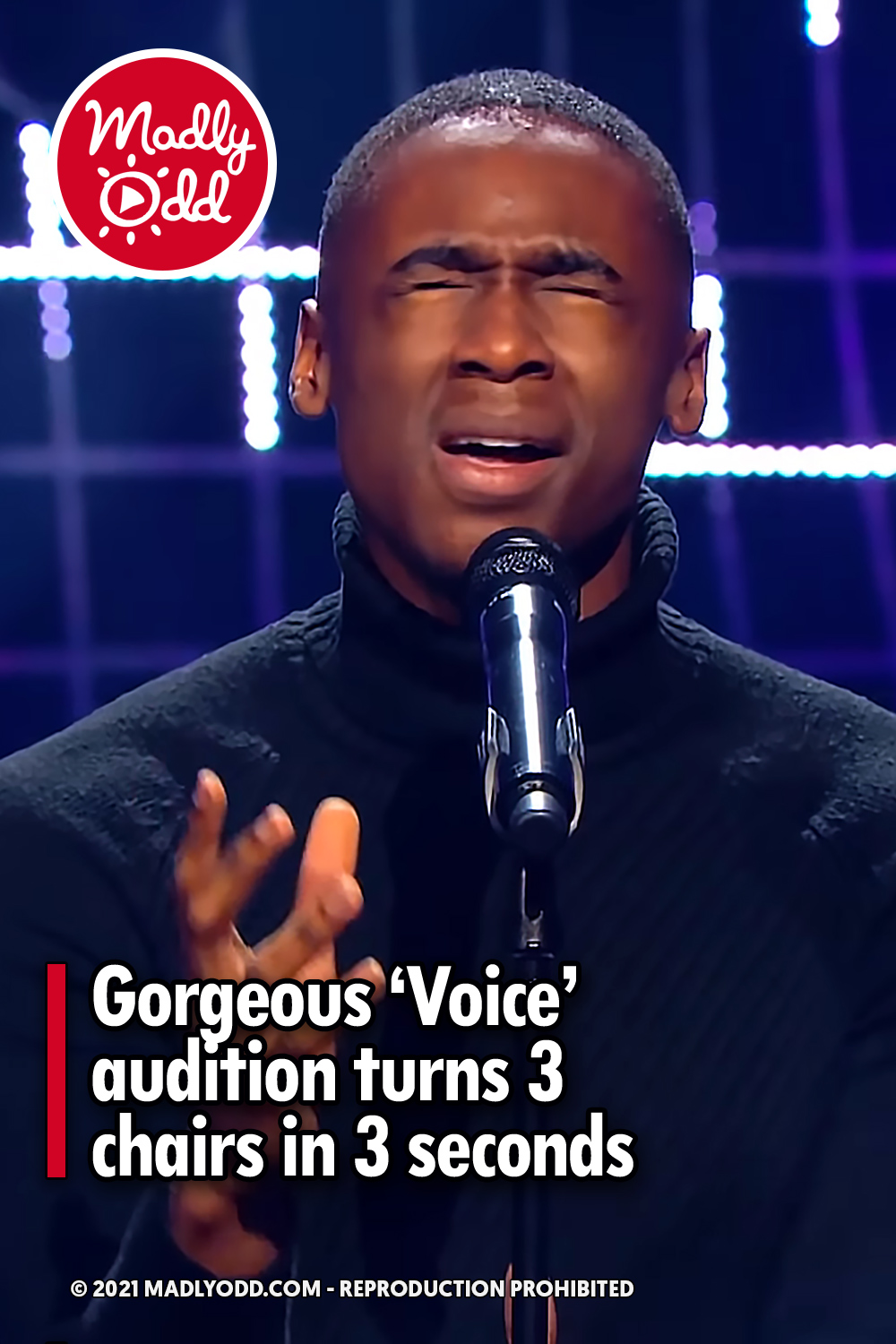Gorgeous ‘Voice’ audition turns 3 chairs in 3 seconds