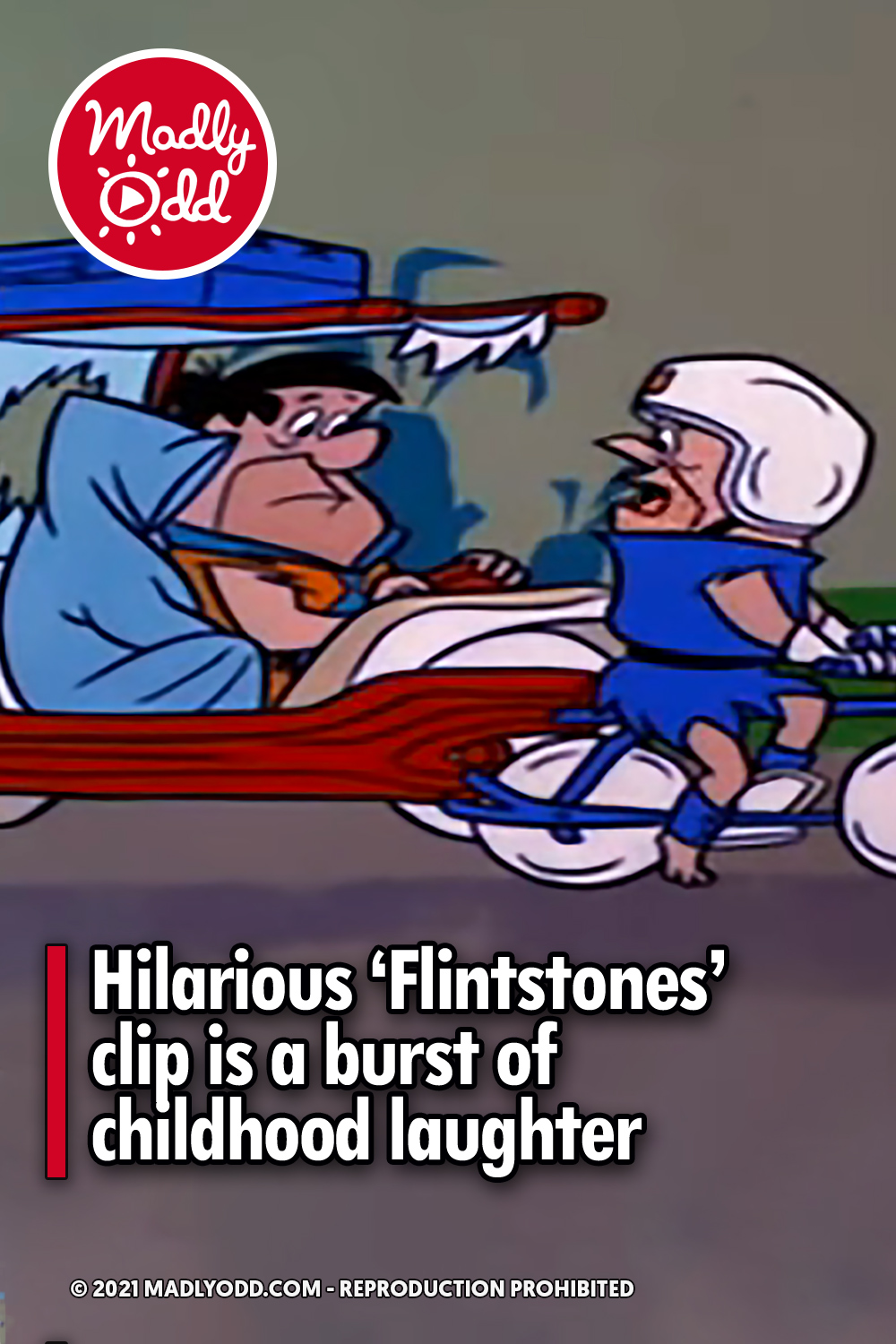 Hilarious ‘Flintstones’ clip is a burst of childhood laughter