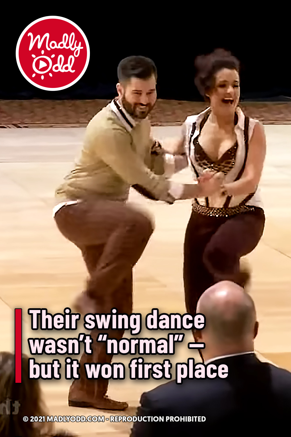 Their swing dance wasn’t “normal” — but it won first place