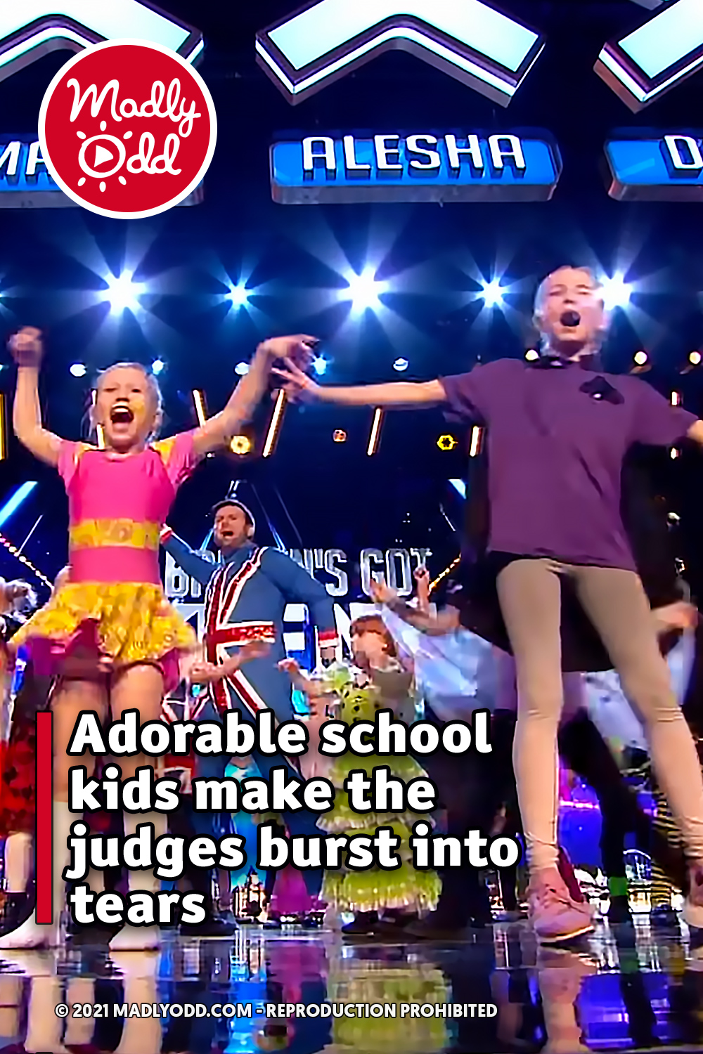 Adorable school kids make the judges burst into tears