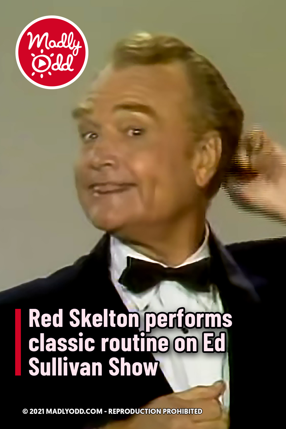 Red Skelton performs classic routine on Ed Sullivan Show