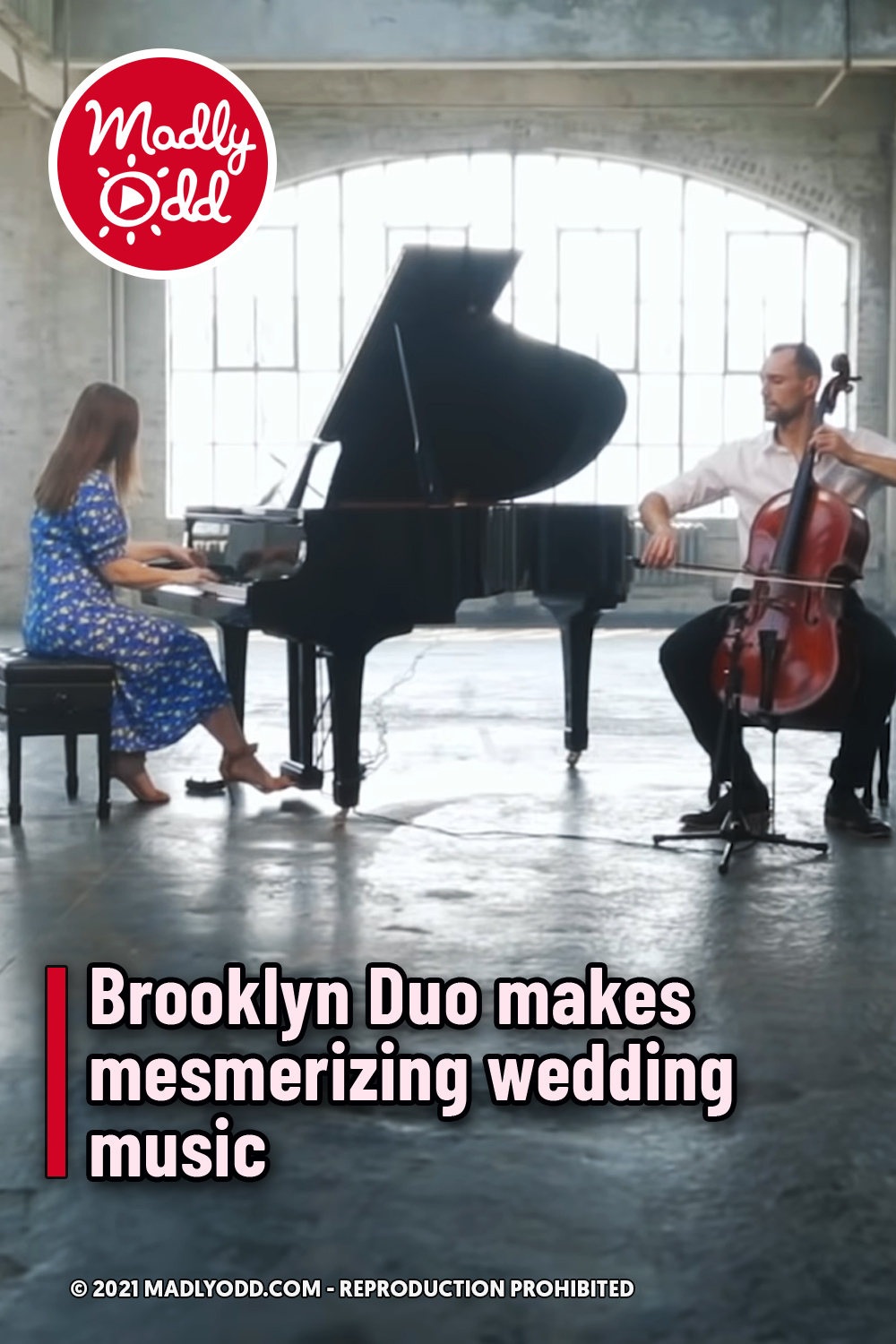 Brooklyn Duo makes mesmerizing wedding music