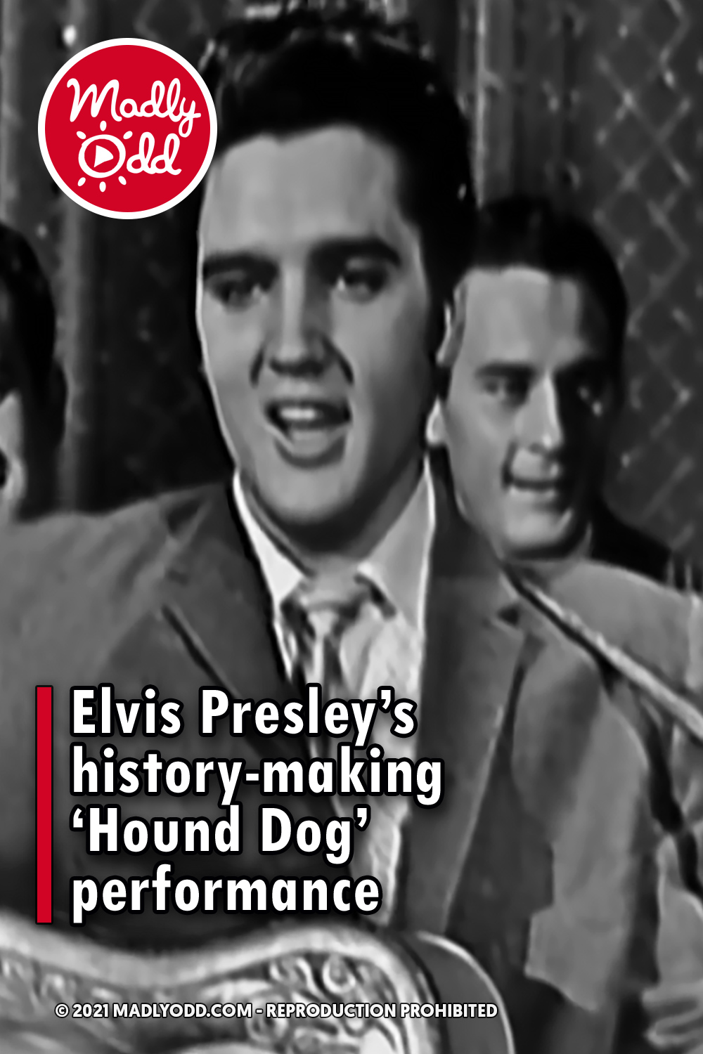 Elvis Presley’s history-making ‘Hound Dog’ performance