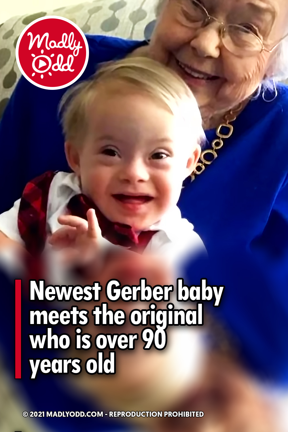 Newest Gerber baby meets the original who is over 90 years old