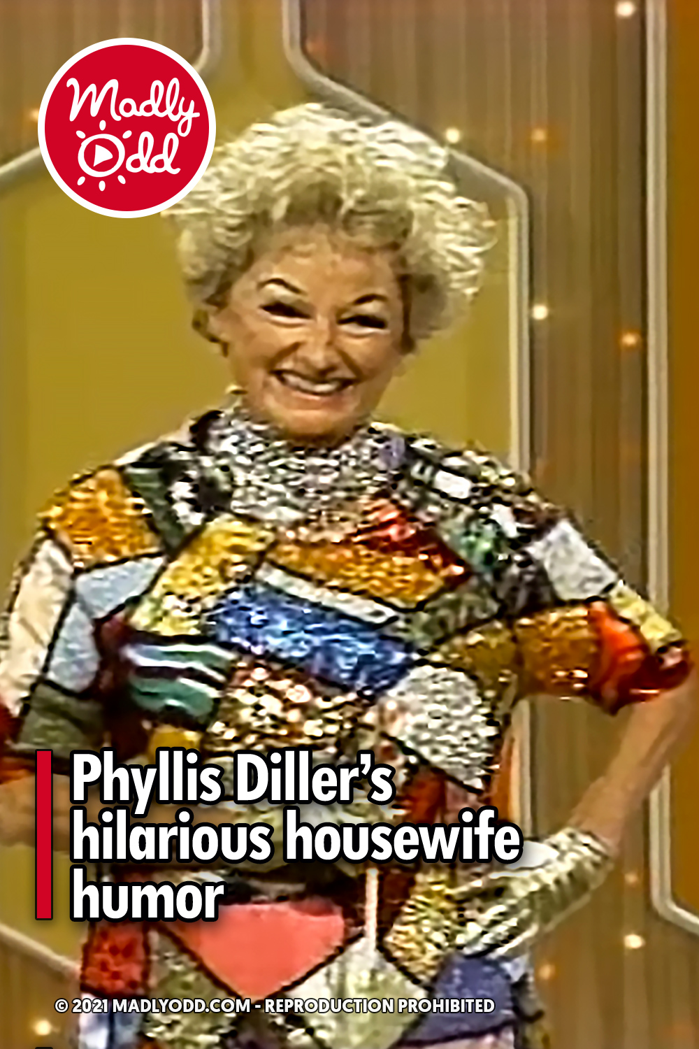 Phyllis Diller’s hilarious housewife humor