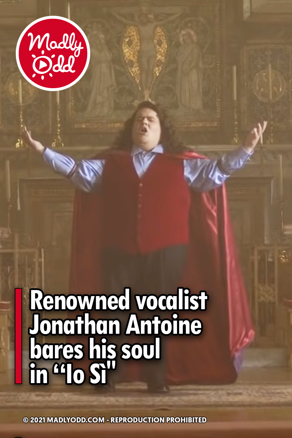 Renowned vocalist Jonathan Antoine bares his soul in “Io Sì\
