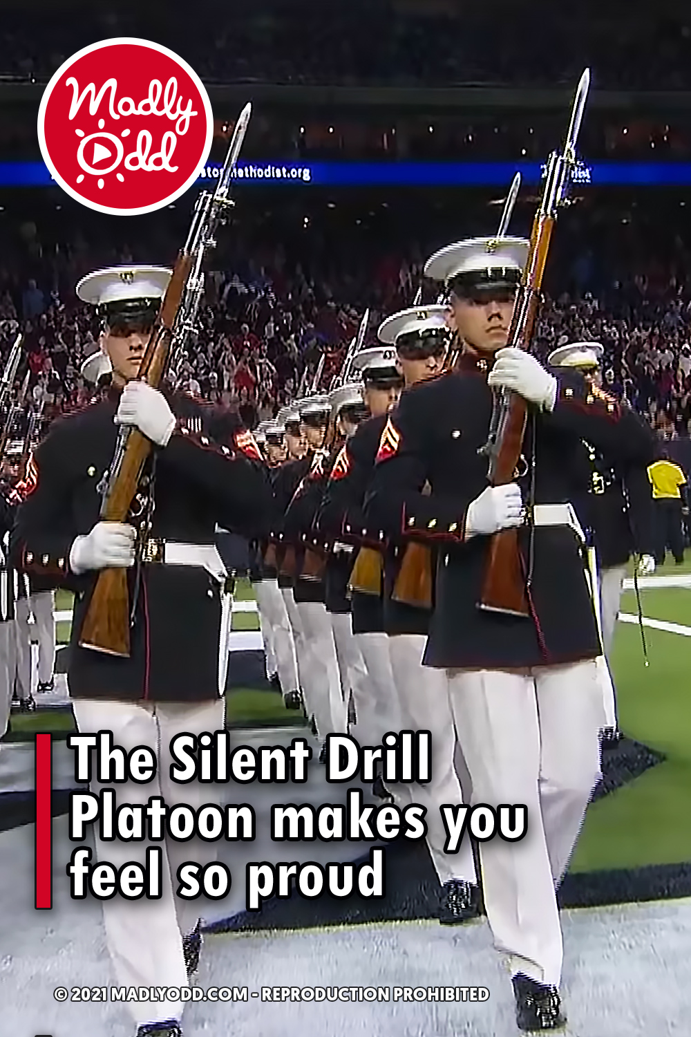 The Silent Drill Platoon makes you feel so proud