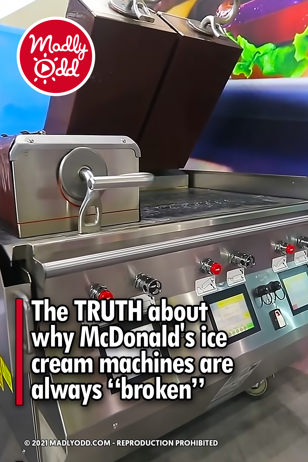 The TRUTH about why McDonald\'s ice cream machines are always “broken”