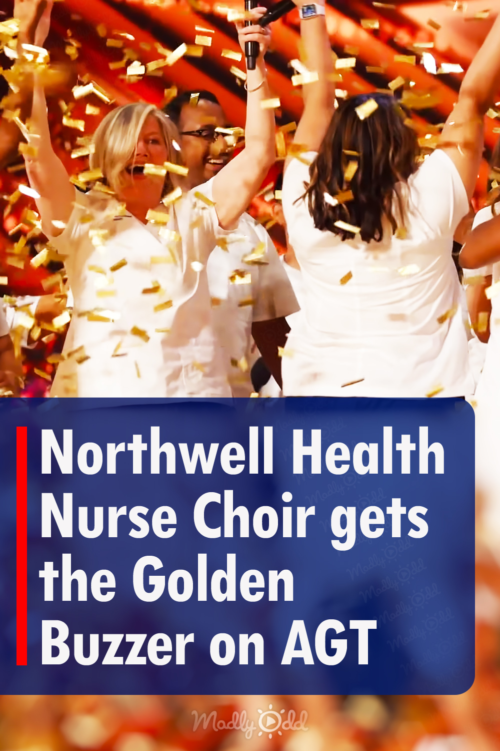 Northwell Health Nurse Choir gets the Golden Buzzer on AGT