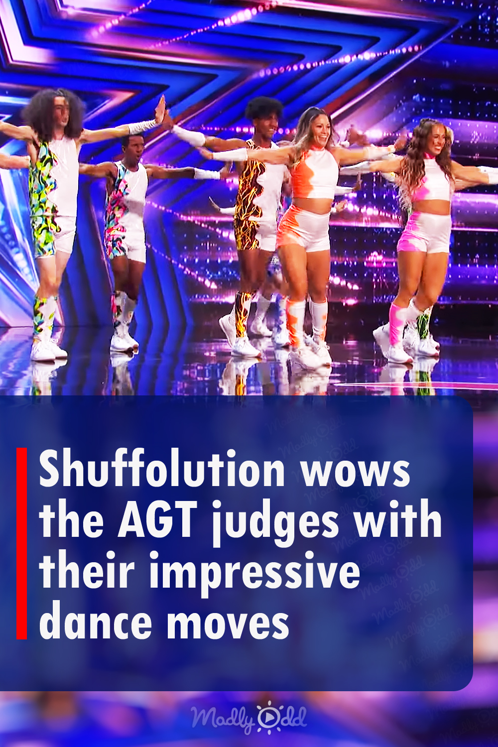 Shuffolution wows the AGT judges with their impressive dance moves